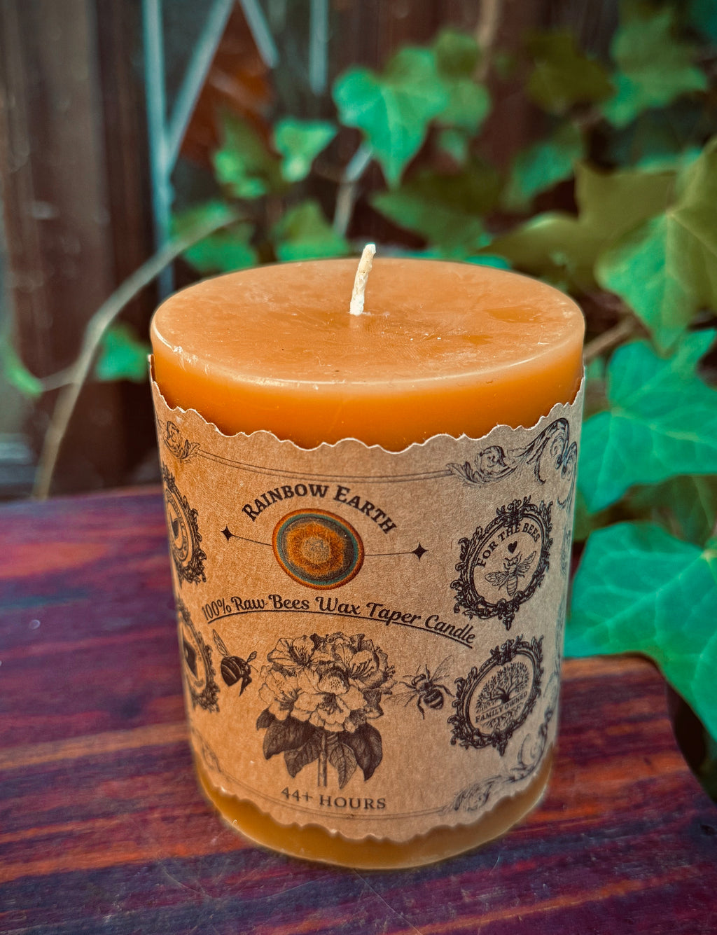 Pillar Beeswax Candle (3 Sizes)