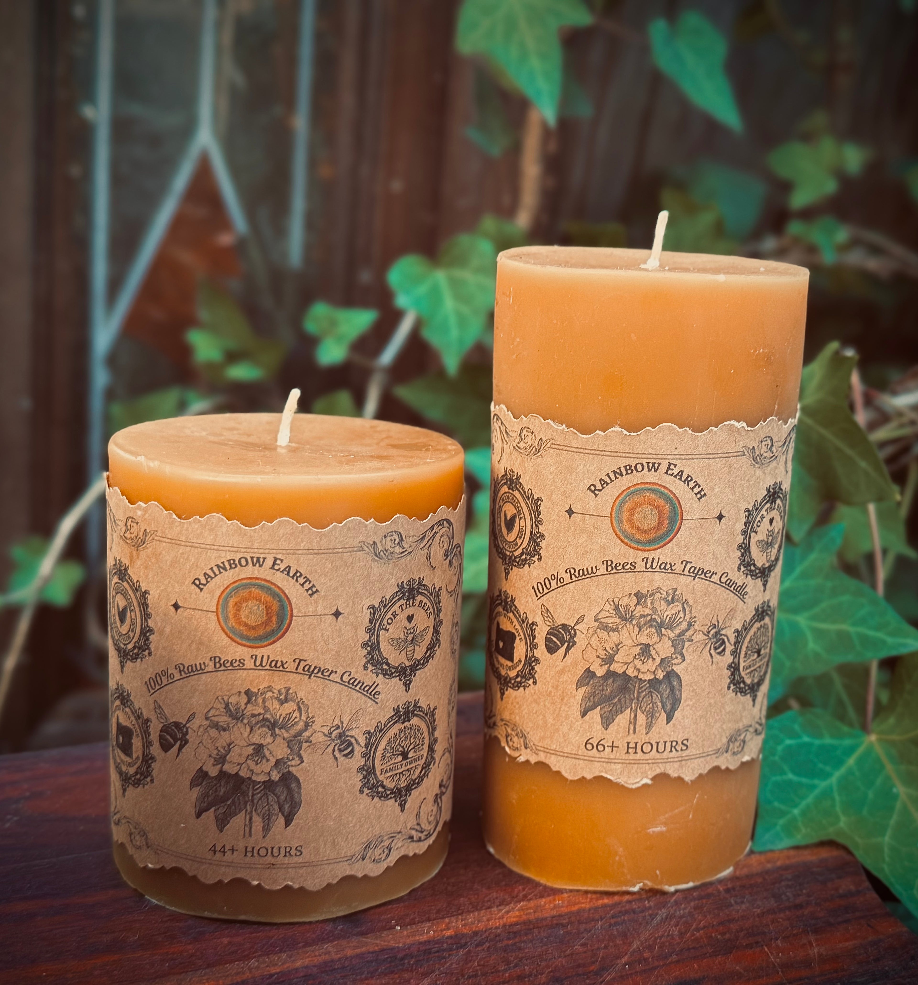 Pillar Beeswax Candle (3 Sizes)